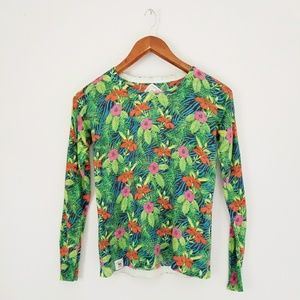 Bellfield Botanical Print Sweater